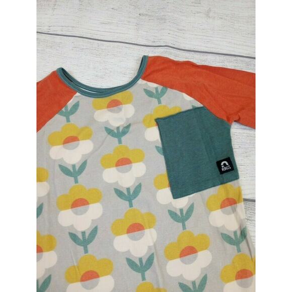 5/6 Rags Floral Romper - Picture 2 of 5